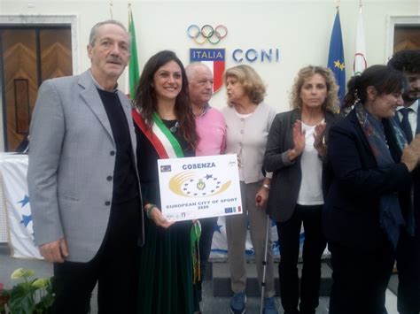 A Roma La Consegna Dellattestato Di European City Of Sport 2020 Al