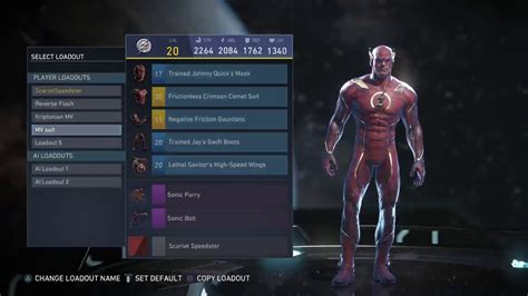 Injustice 2 Flash Justice League Gear YouTube