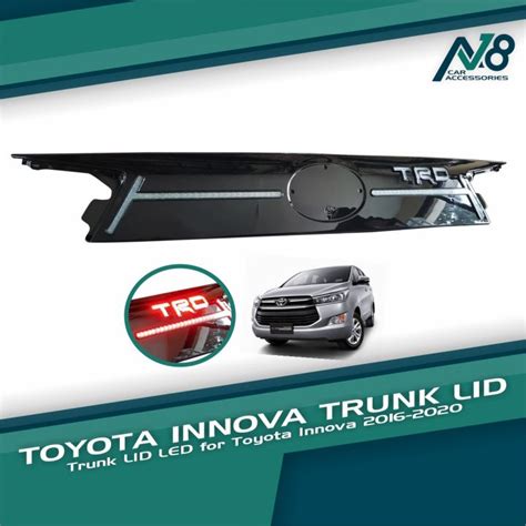 Toyota Innova Trunk Lid Led Dual Color Trd Black Lazada Ph