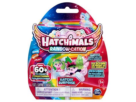 Hatchimals Colleggtibles Rainbow Cation Hatchy Surprise Assorted 1 Supplied