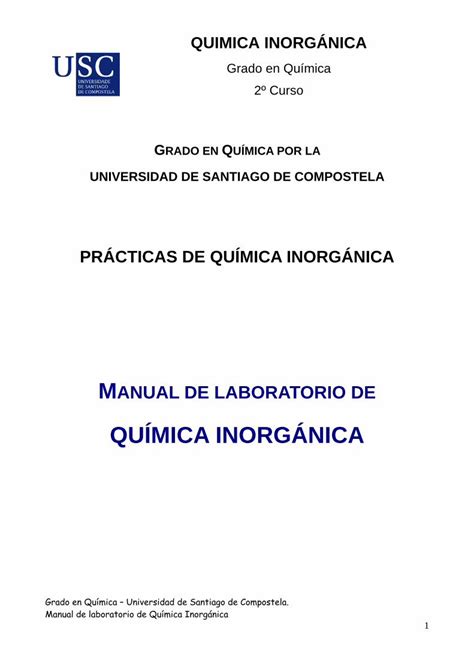 PDF Manual De Quimica Inorganica DOKUMEN TIPS