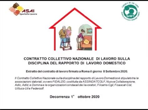 Il Contratto Di Lavoro Domestico Youtube