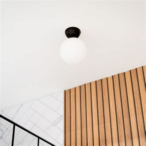 Orbital IP44 Black Bathroom Ceiling Light Value Lights