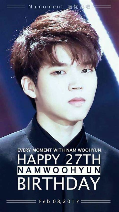 Happy Birthday Woohyun INSPIRIT S Amino Amino