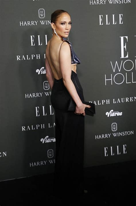 Jennifer Lopez Wore Grace Ling To The Elle 2023 Women In Hollywood Celebration - Fashnfly