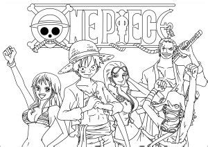 Printable Zoro easy Coloring Pages for Kids