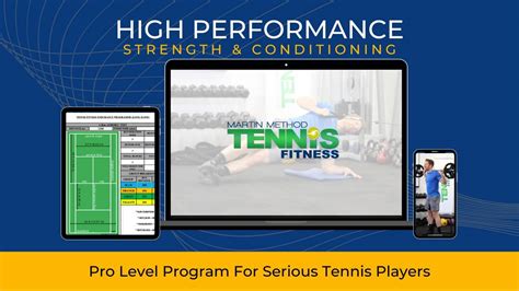 Tennis High Performance Strength Conditioning Tennis Fitness