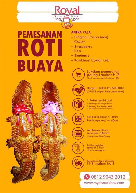 Daftar Harga Roti Hw