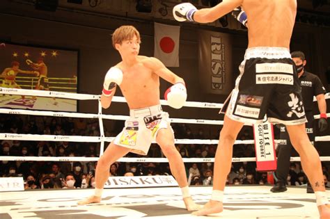 【rise】有井渚海が彪司からダウン奪う判定勝利「絶対スーパースターになる」 Efight【イーファイト】格闘技情報を毎日配信！