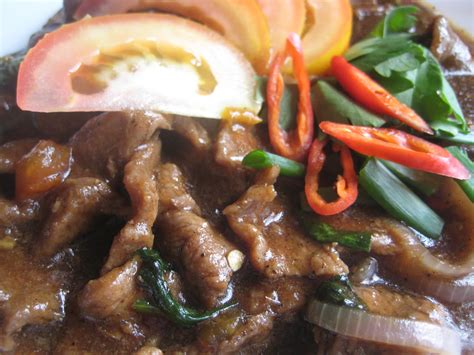 Resepi Daging Masak Lada Hitam Asap Dapur