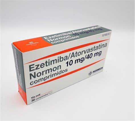 EZETIMIBA ATORVASTATINA NORMON 10 MG 40 MG COMPRIMIDOS 30 Comprimidos