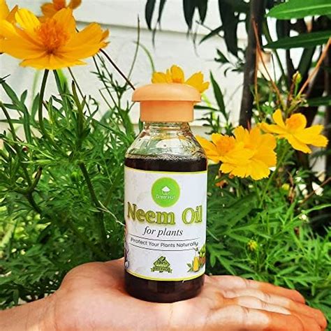 GreenHut Neem Oil For Plants Pure Water Soluble Organic Neem Oil For