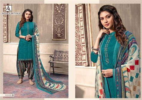 Alok Suits Noor E Patiyala Jam Jacquard Dress Material Collection