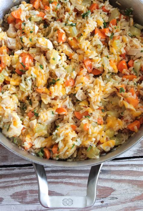 Cheesy Chicken And Rice Chicken And Rice Casserole Recipe