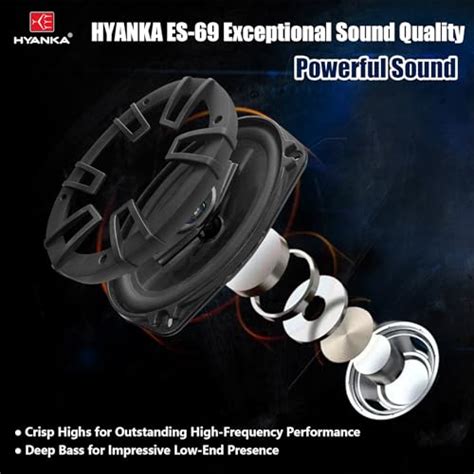 Snapklik H Yanka X Speakers Car Audio Full Range Stereo