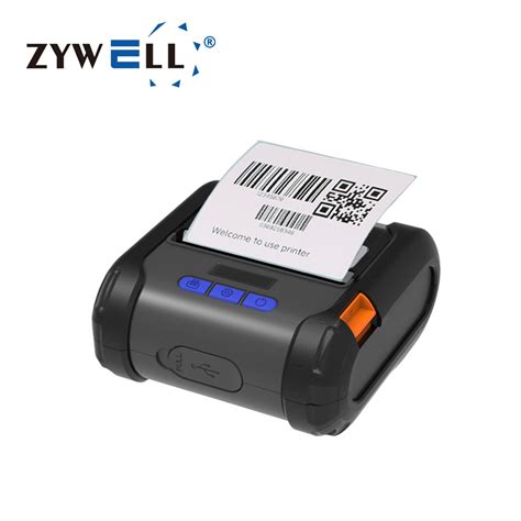 New Launch 80mm Mini Thermal Label Printer Zywell Zm04 Portable