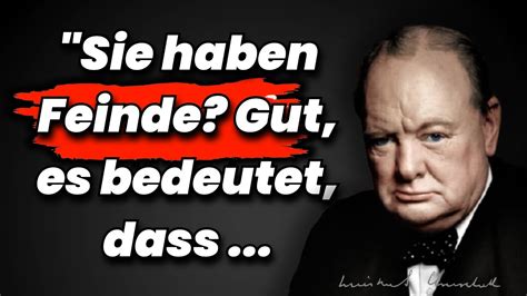 Winston Churchill Zitate F R Harte Zeiten Youtube