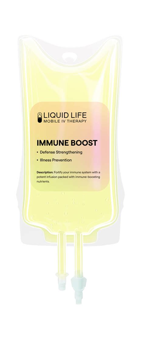 Immune Boost Iv Therapy Strengthen Your Defense In La Liquid Life