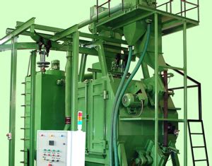 Ash Y Hanger Type Airless Blasting Machine