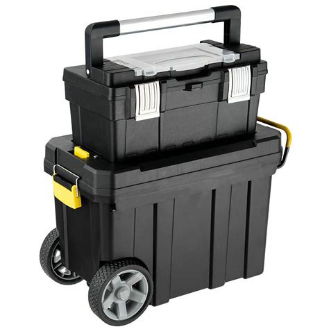 Portable Rolling Tool Chest Box With Wheels– Zincera