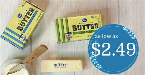 Kroger Butter as low as $2.49! - Kroger Krazy