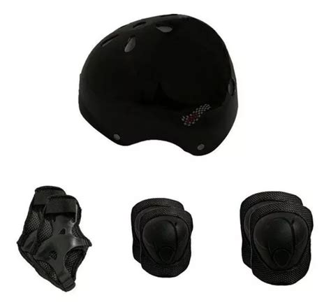 Kit Proteção Infantil Capacete Joelheira Cotoveleira Luva