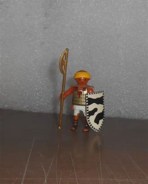 Figurine Playmobil Personnage Soldat Garde Egyptien Eur Picclick Fr