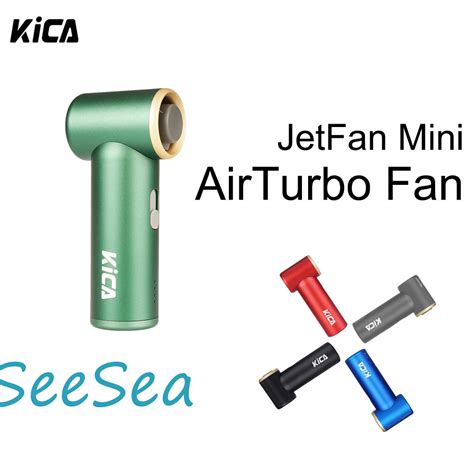 KiCA JetFan Mini Air Blower Pocket Turbo Fan Portable Fan Rechargeable