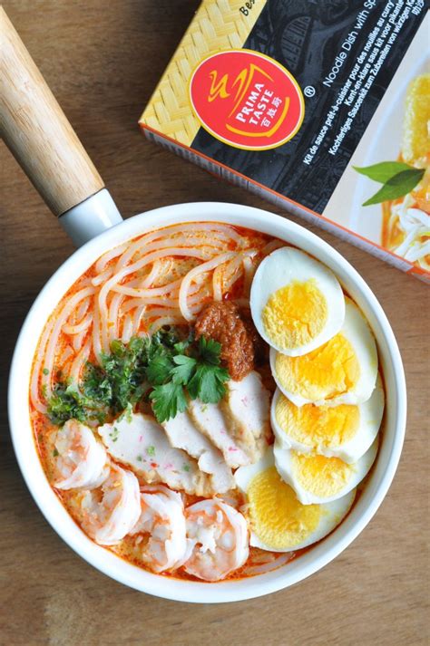 Singapore Laksa With Prima Taste Ready To Cook Meal Kits Eat What Tonight