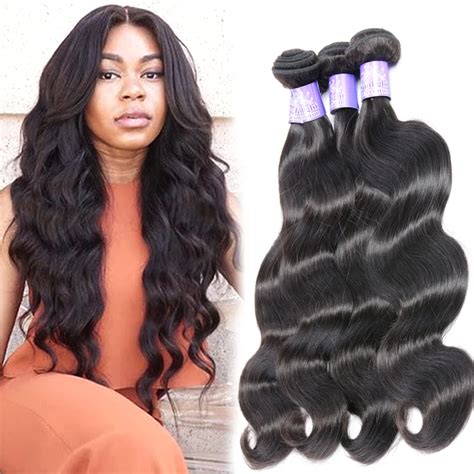 4 Pcs Lot Body Wave Raw Indian Hair Bundles Indian Virgin Remy Hair 8a