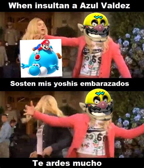 A Wario Le Gustan Los Yoshis Embarazados Y Canelas Futanaris Xdd Meme