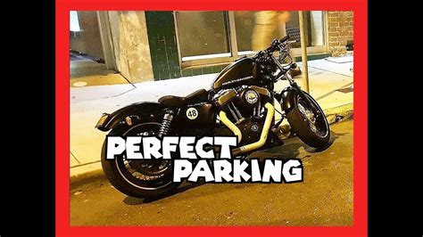 How To Park A Motorcycle On A Hill Slope Incline Decline By