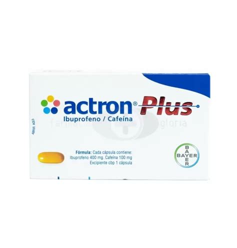 Actron Plus Mg Mg Con C Psulas