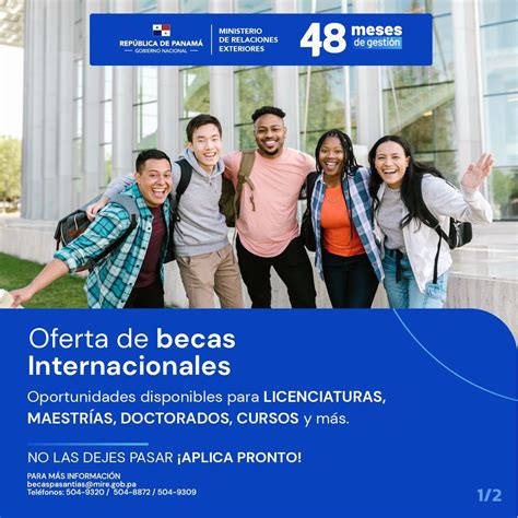 Cancillería de Panamá on Twitter Descubre las ofertas de becas