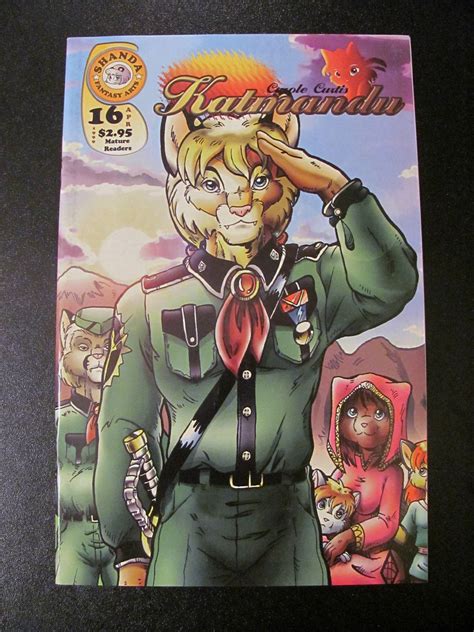 Katmandu Vf Nm Shanda Fantasy Arts Book Mature Readers