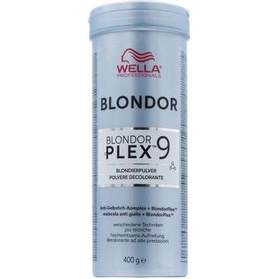 Wella Blondor Plex 9 Polvo Decolorante Hasta 9 Tonos Para Cualquier