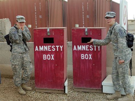 Amnesty Box Army Top Defense Systems