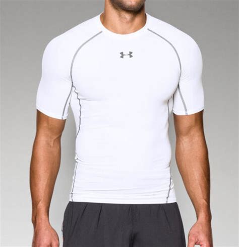 Under Armour Men S HeatGear Armour Short Sleeve Compression Shirt