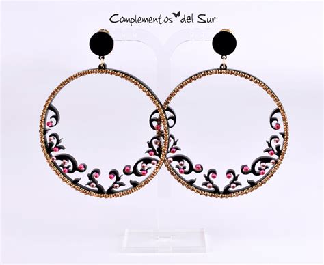 Pendientes De Flamenca Y Fiesta Complementos Del Sur