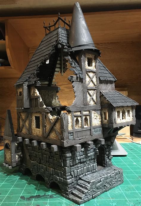 Empire Mordheim Scratch Build Terrain Warhammer Fantasy FAUL WIP