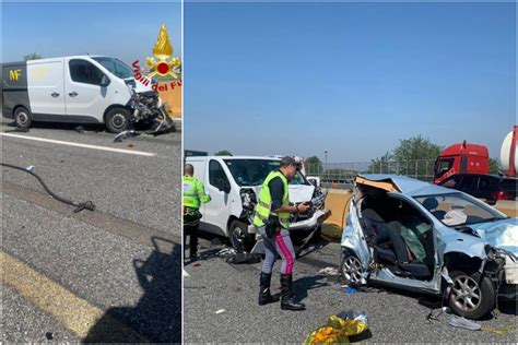 Incidente Tra Auto E Furgone Sull A4 Quattro Morti E Due Feriti Gravi