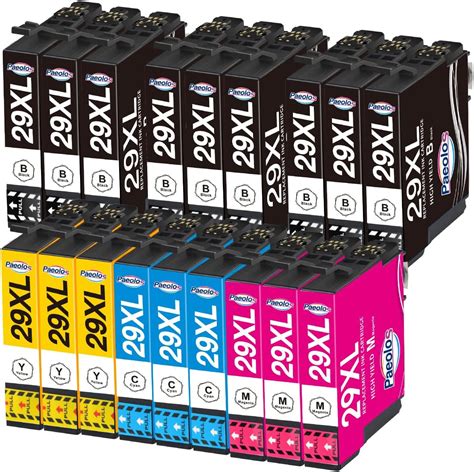 Paeolos Xl Multipack F R Epson Xl Druckerpatronen F R Epson Xp