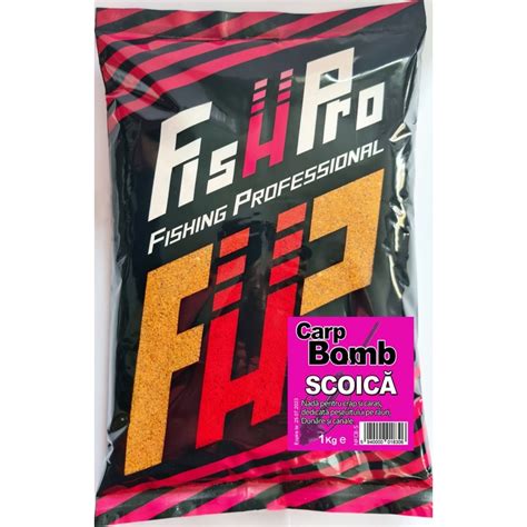 Set 4kg Nada Pescuit Carp Bomb Scoica Emagro