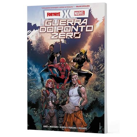 Livro Fortnite X Marvel A Guerra Do Ponto Zero Shopee Brasil