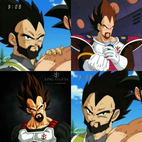 Vegeta And His Father Comparison Dragon Ball Art Dragon Ball Super