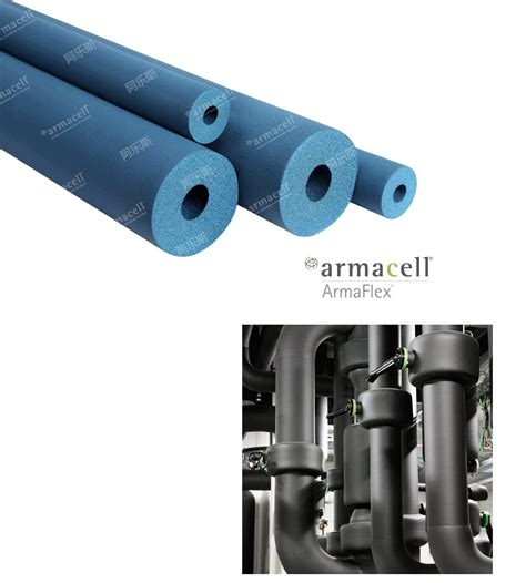 Armaflex Class 0 Cob 40067 Elastomeric Foam Pipe Rubber Tube Thermal Insulation Rubaflex Am