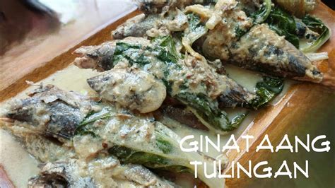 Super Creamy Sabaw Pa Lang Ulam Na Ginataang Tulingan Recipe Youtube