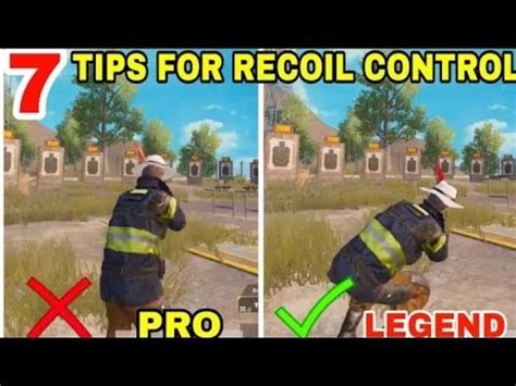 7 TIPS AND TRICKS FOR RECOIL CONTROL IN PUBG How To Reduce Recoil In