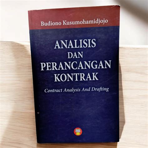 Jual Buku Analisis Dan Perancangan Kontrak Budiono Kusumohamidjojo