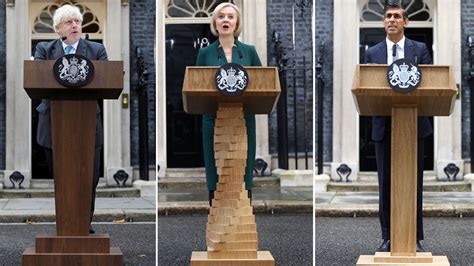 New Pm New Lectern Sunak Goes For Solid And Stable After Trusss